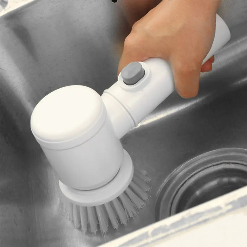 Electric Kitchen Dish Cleaning Brush