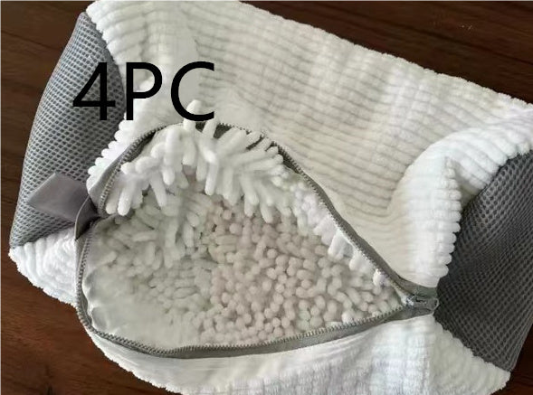 Reusable Zipper Shoe Washing Bag