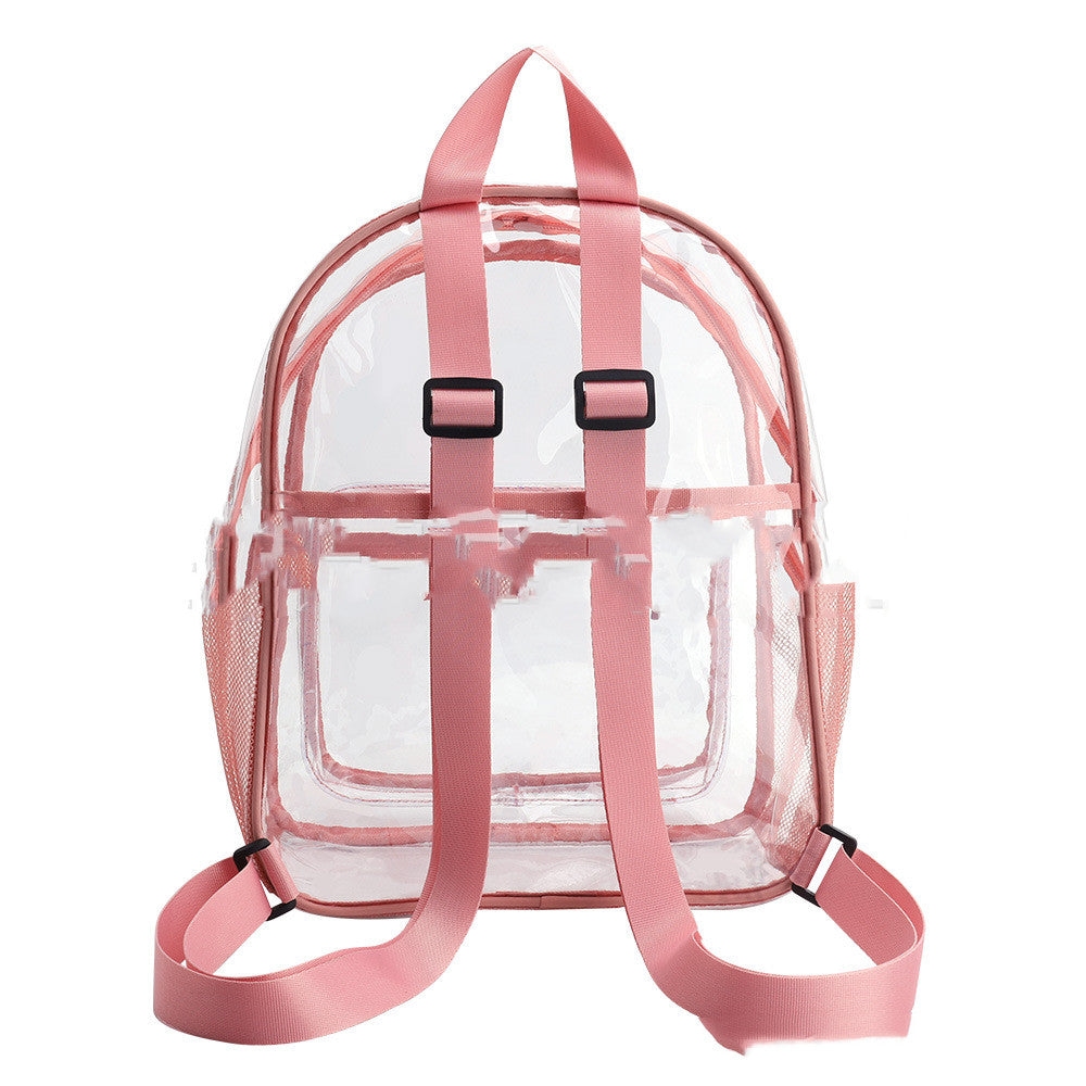 Simple Clear Student Backpack