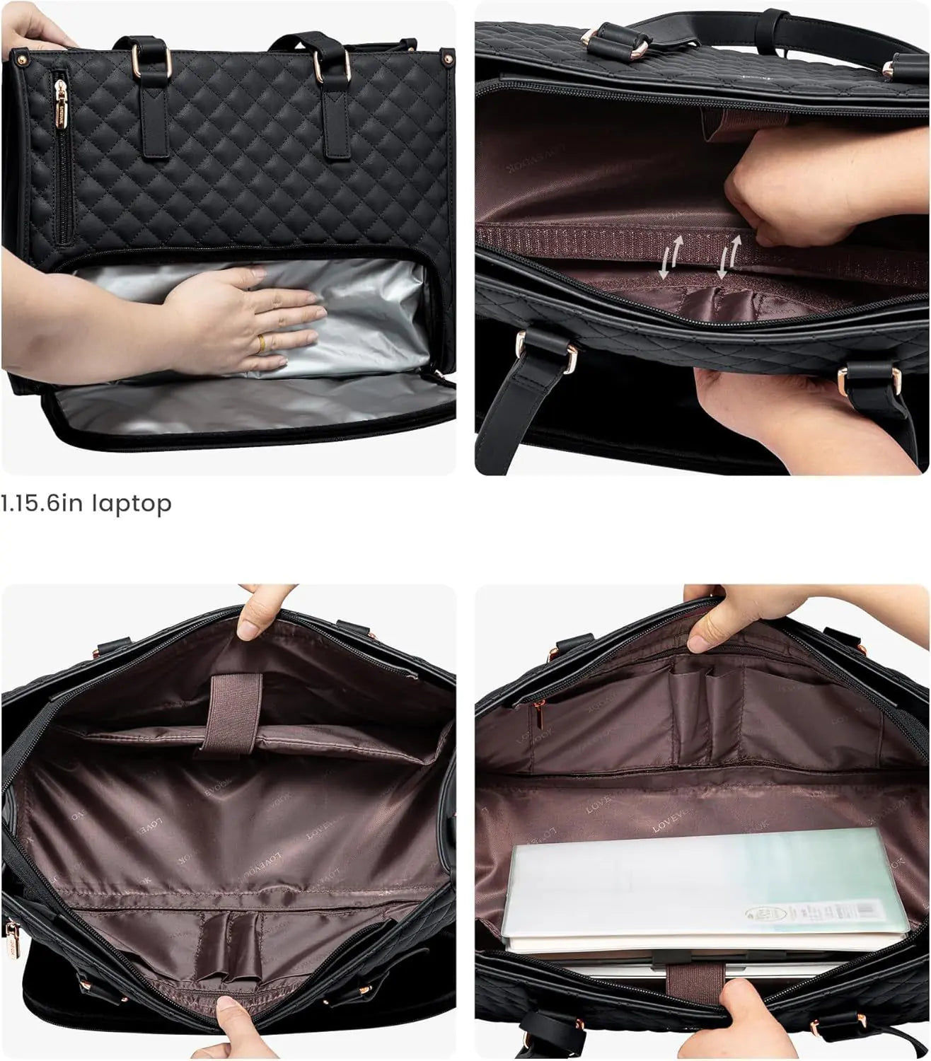 Women's Insulated Lunch & Laptop Bag