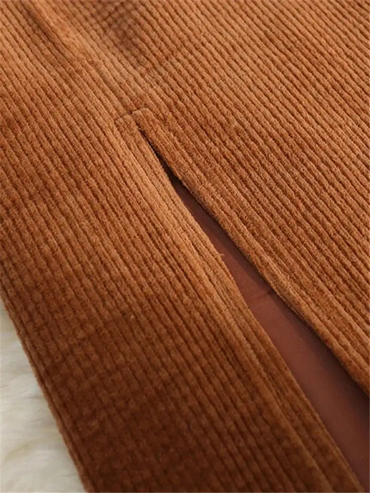 Corduroy Skirt
