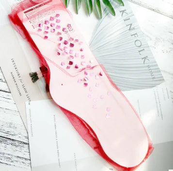 Summer Mermaid Transparent Mesh Short Socks