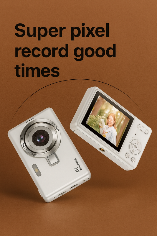 4K Compact Vlogging Camera 48MP Digital Zoom