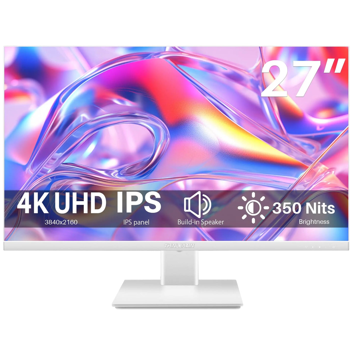 Thinlerian 27 Inch 4K UHD 3840 x 2160 Computer Monitor