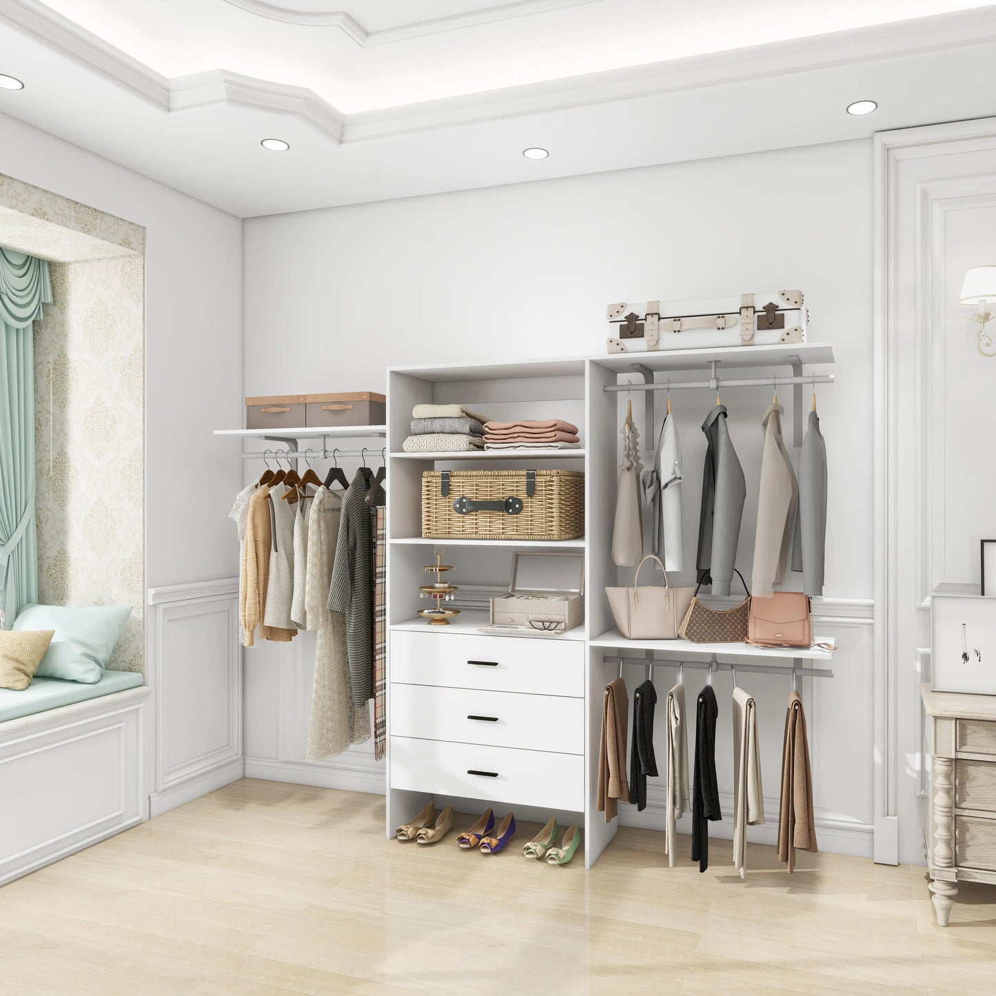 Multi Storage Closet Organizer