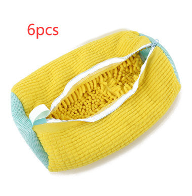 Reusable Zipper Shoe Washing Bag
