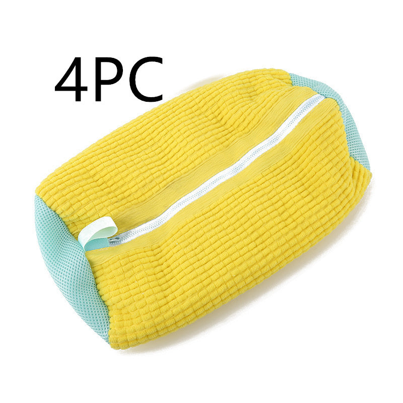 Reusable Zipper Shoe Washing Bag