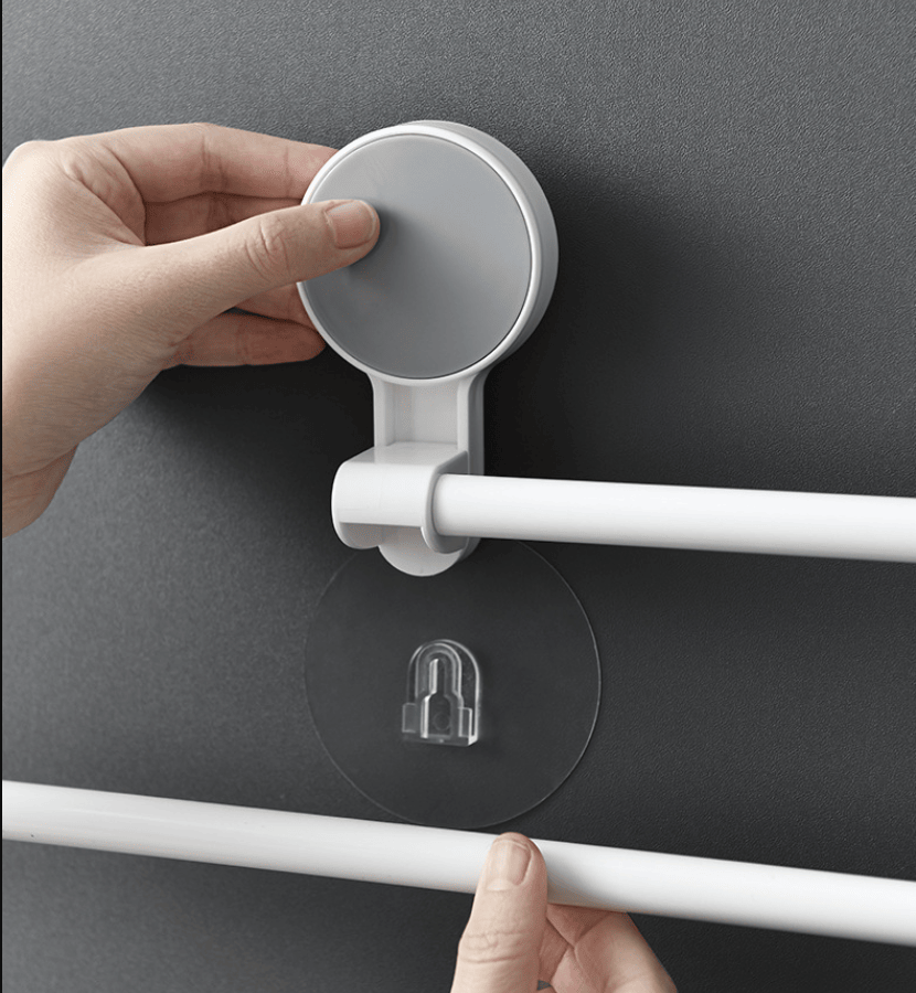 Wall-mounted Paper Rack Hanging Shelf Cling