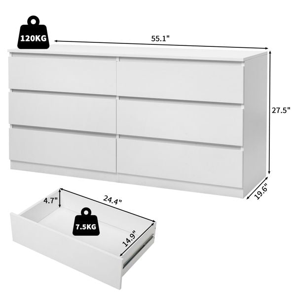 Double Dresser for Bedroom