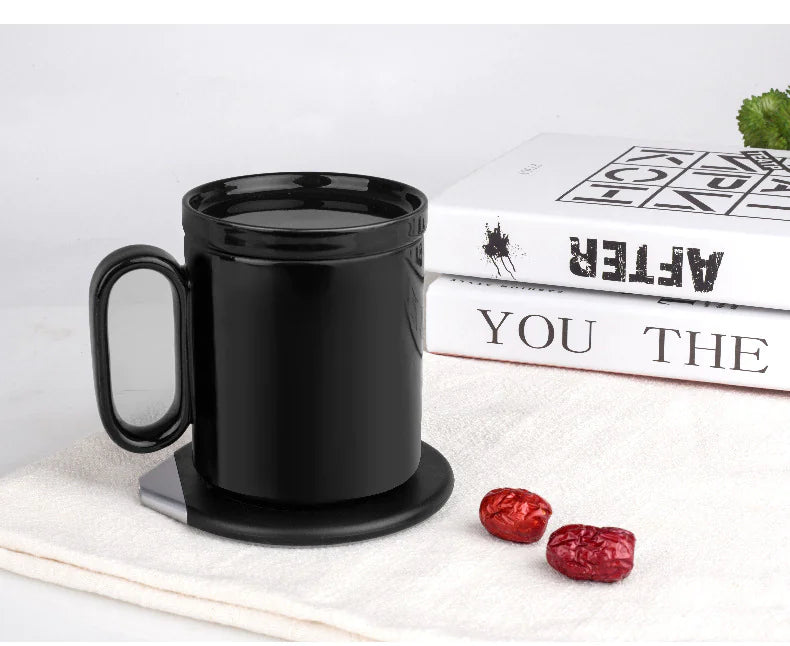 Mug Warmer Wireless Charger Heating Coaster