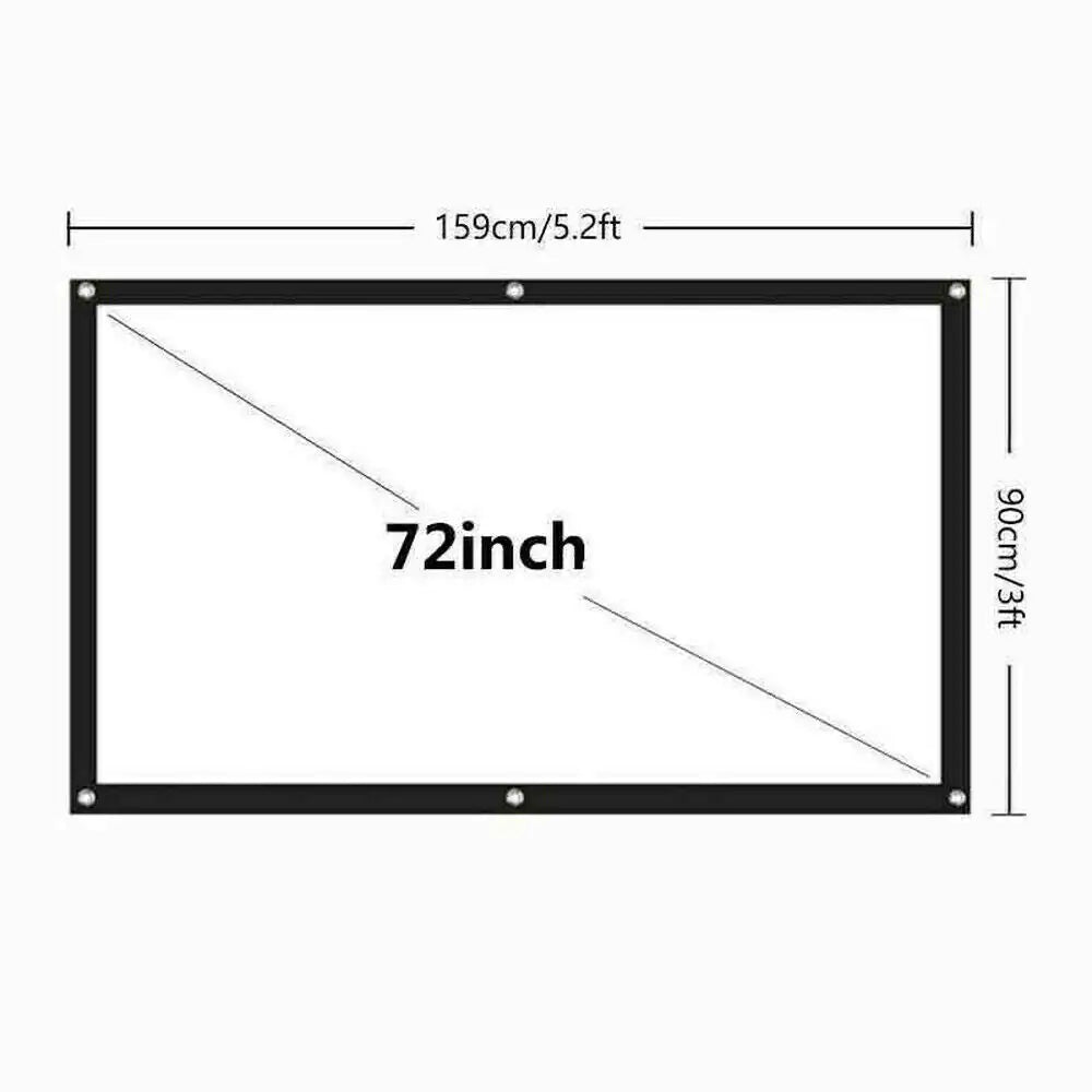 Portable Projector Screen