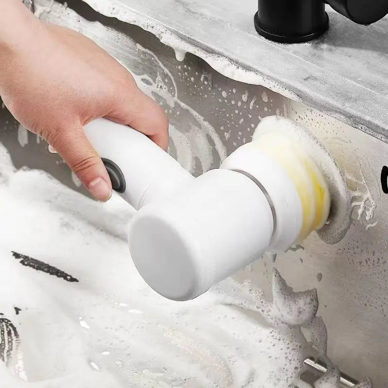 Electric Kitchen Dish Cleaning Brush