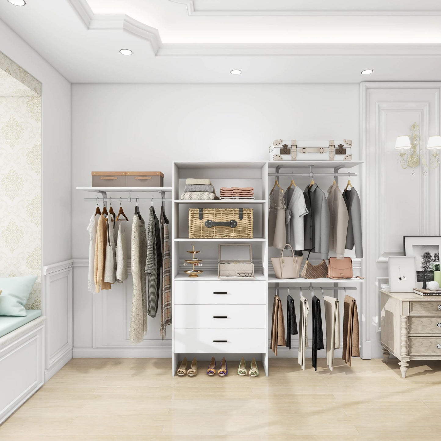 Multi Storage Closet Organizer