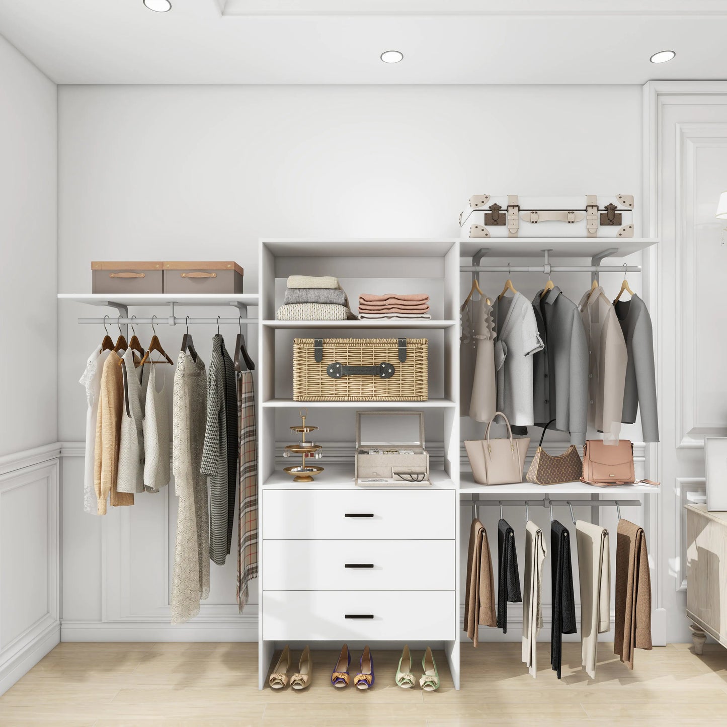 Multi Storage Closet Organizer