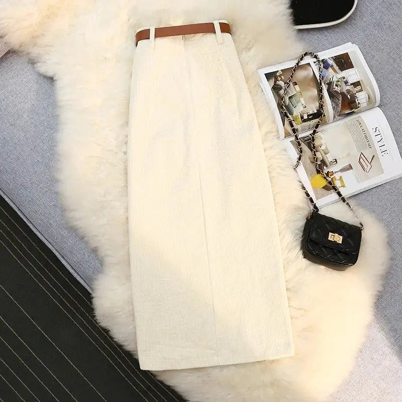 Corduroy Skirt