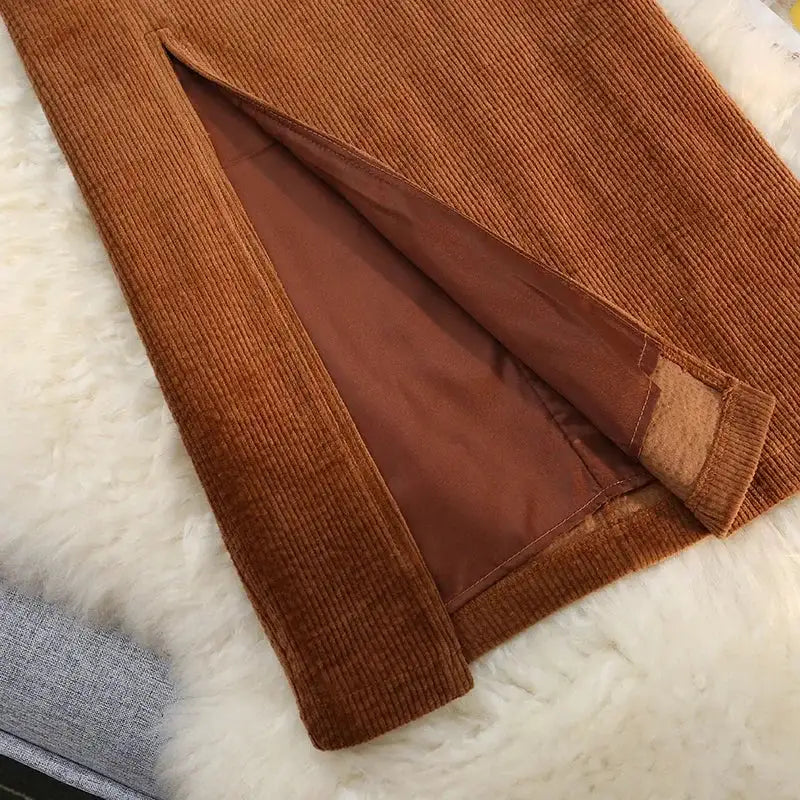 Corduroy Skirt