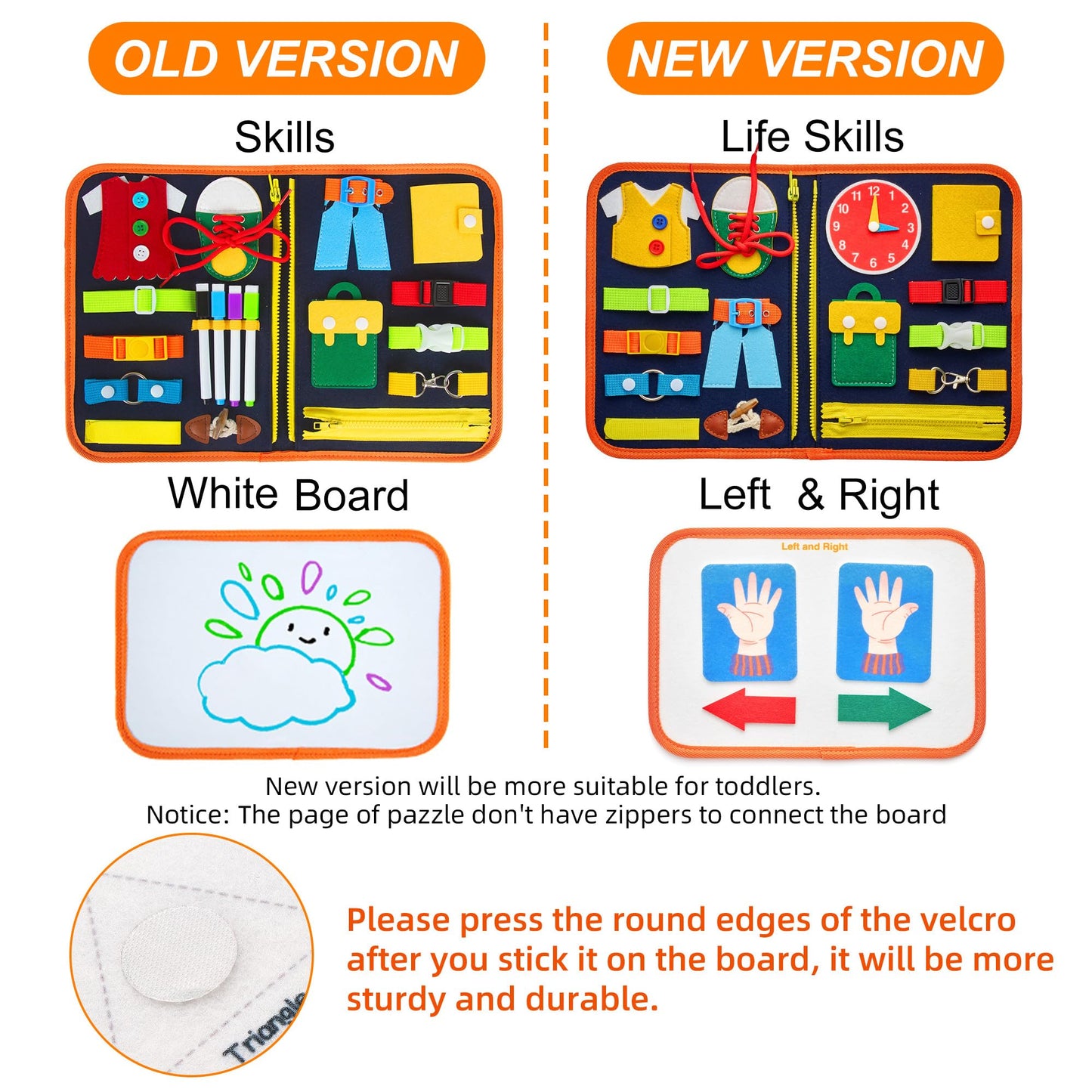 Freebear Busy Board Montessori Learning Toys