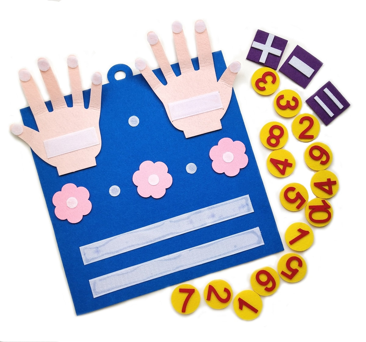 Felt Fingers Learning Tool