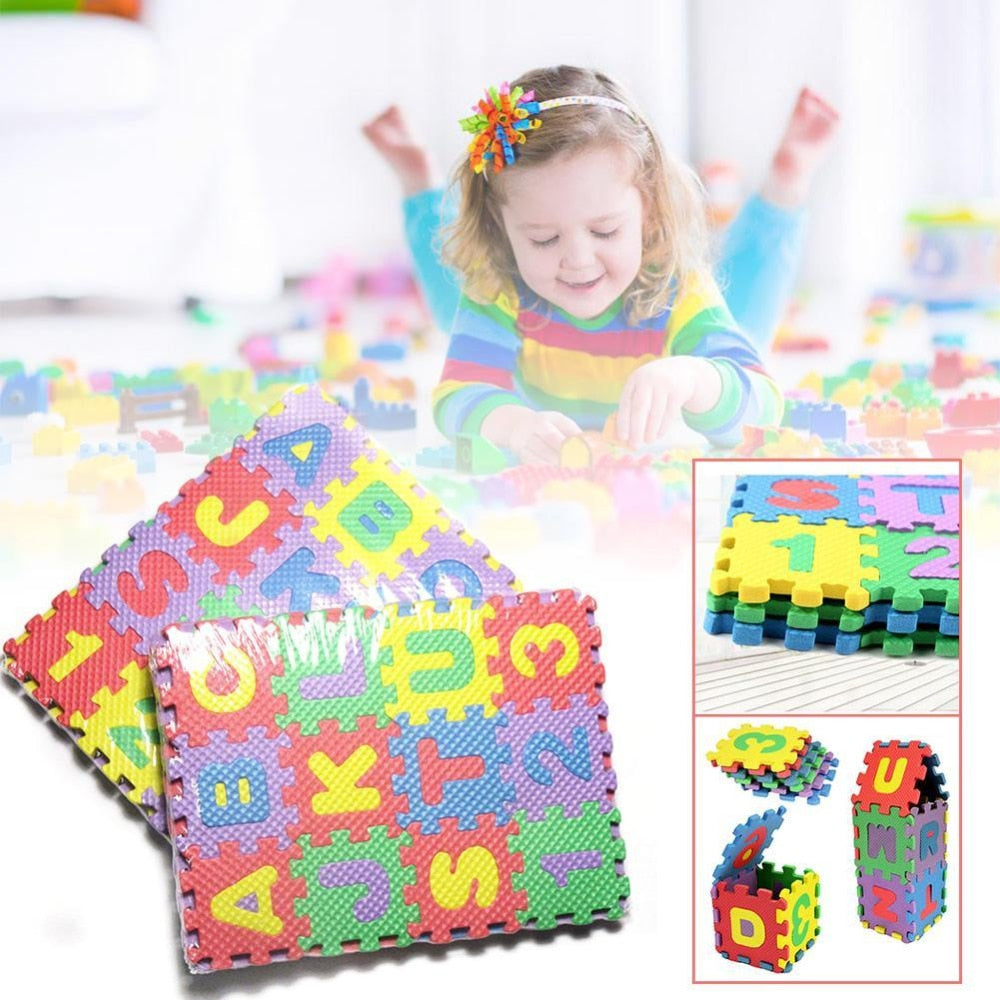 Kids Alphabet & Numbers Learning Mat