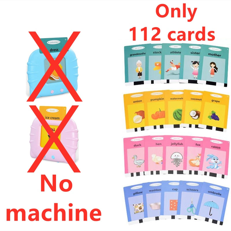 Educational Learning Talking Sight Words Flash Cards