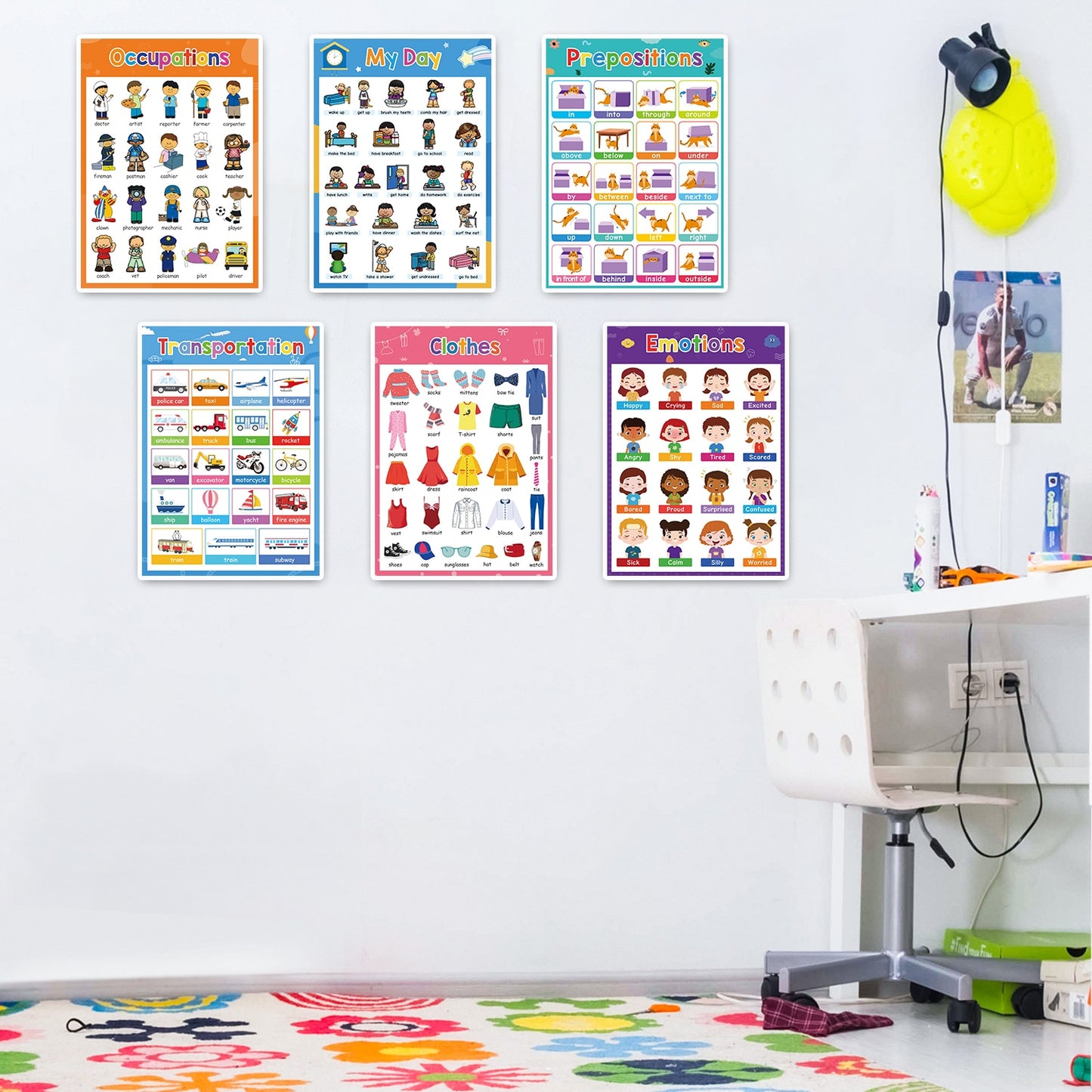 Learning Posters for Pre-K/Kinder