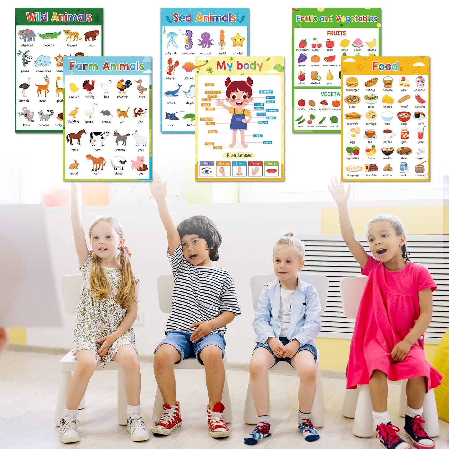 Learning Posters for Pre-K/Kinder