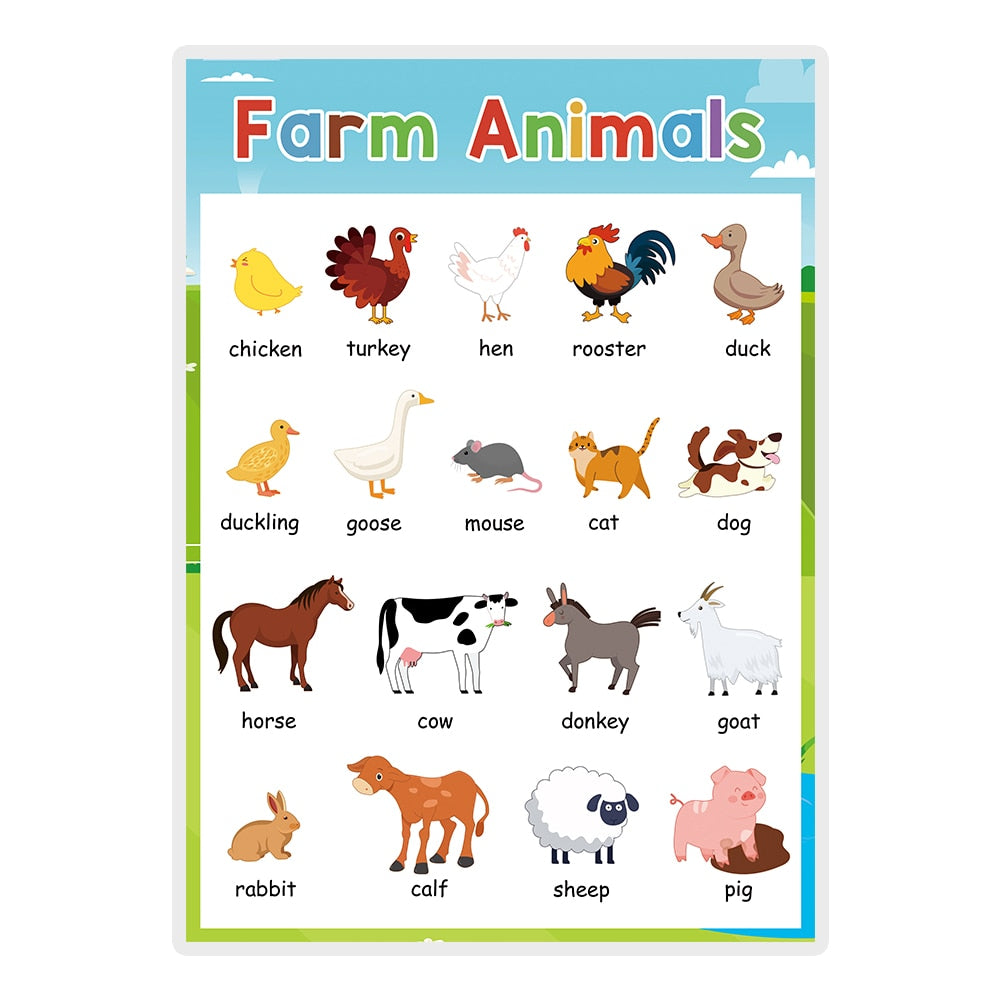 Learning Posters for Pre-K/Kinder