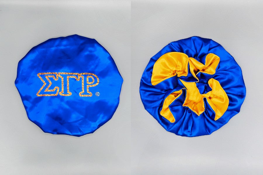 D9 Sorority Satin Bonnet for protective styles and natural hair care