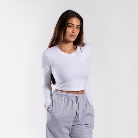 4002 - Women's Long Sleeve Baby Tee