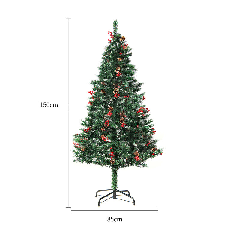 Artificial Snow Christmas Tree
