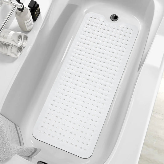 Shower and Bathtub Mat Non Slip Mats with Suction Cups and Drain Holes