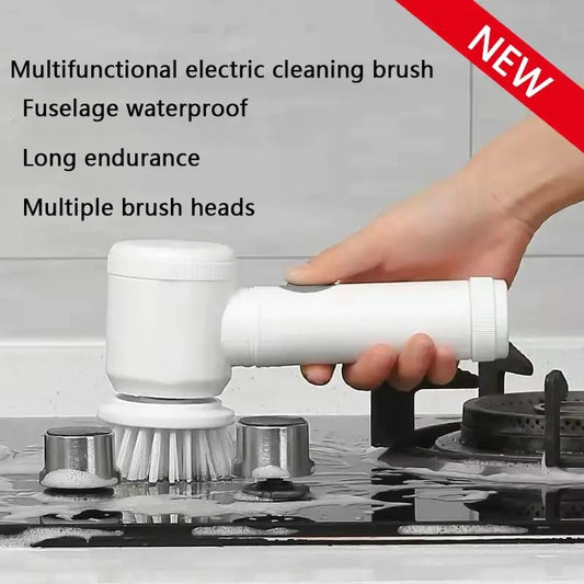 Electric Kitchen Dish Cleaning Brush