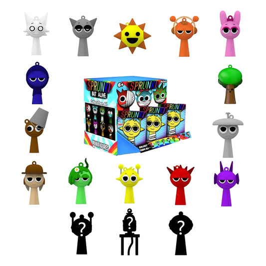 JIENSA Sprunki Action Figures Mystery Box Sprunki Mystery Box (3 Pack)