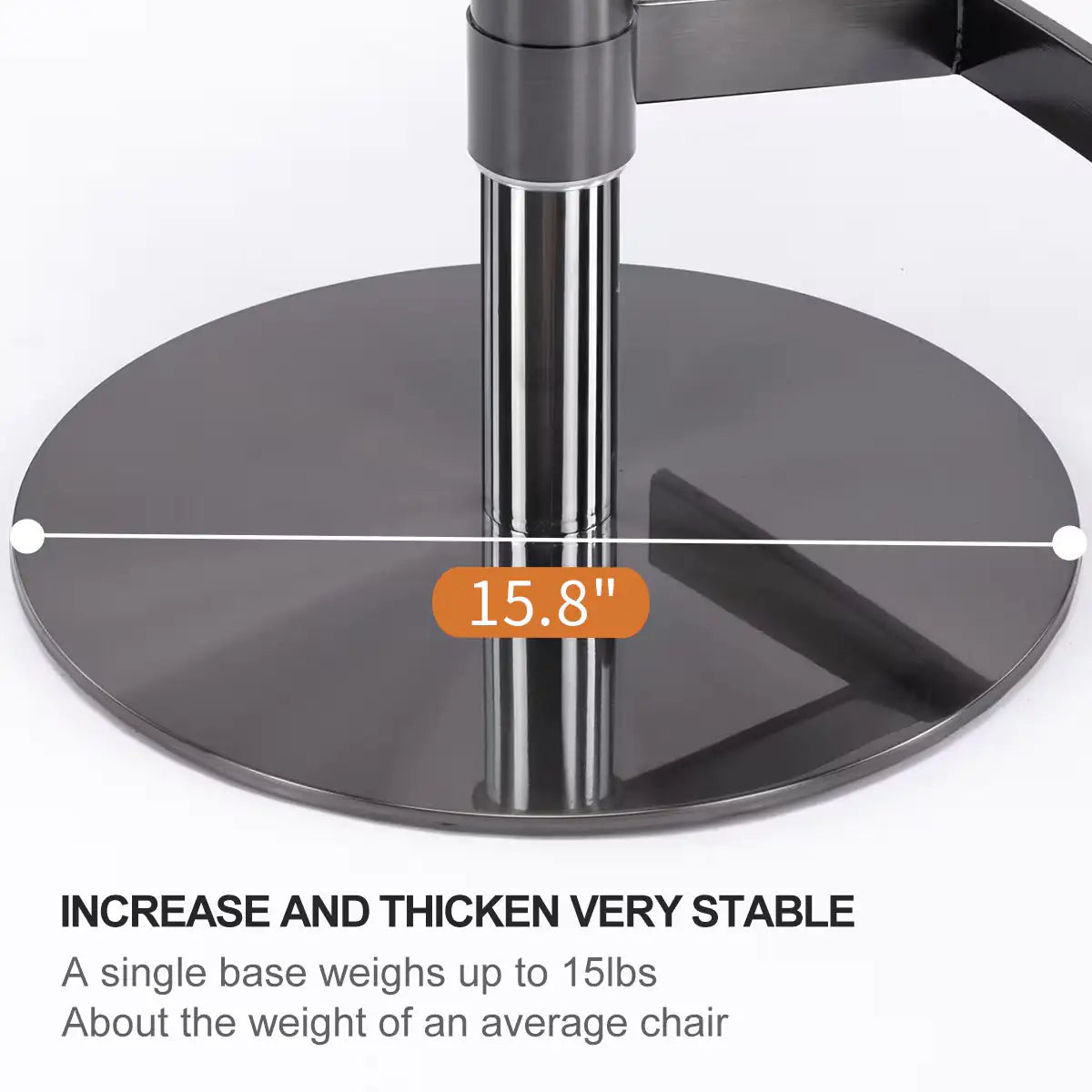 Metallic Leather Bar Stool