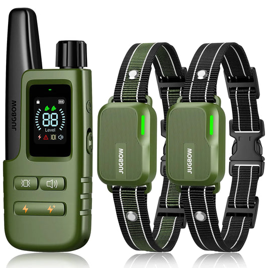 Jugbow Dog Shock Collar 2 Dogs (10-120Lbs) - 4200FT Dog Training Collar with Remote