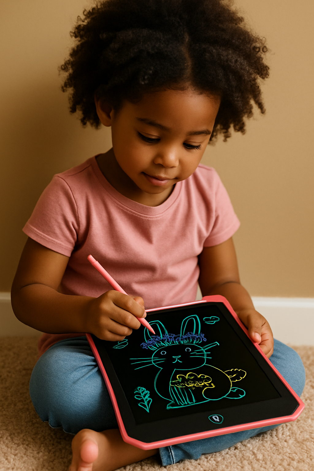 EooCoo Creative Kids LCD Doodle Tablet 10 Inch 4-Pack
