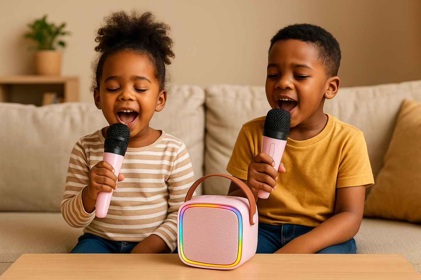 Euphony Echo Kids Karaoke Set with Bluetooth Speaker