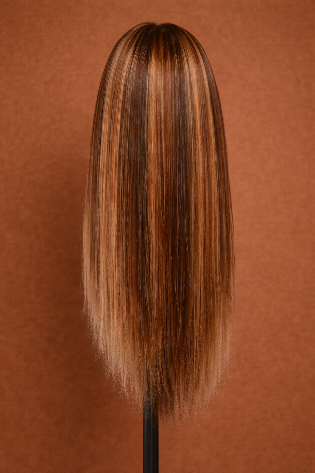 Honey Blonde Highlighted Straight Headband Wig