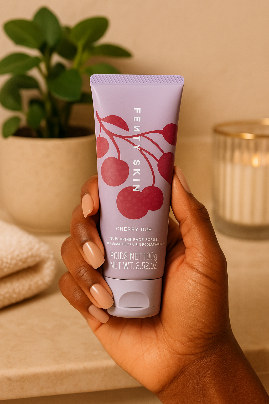 Cherry Dub™ Triple Action AHA Body Scrub – Fenty Skin