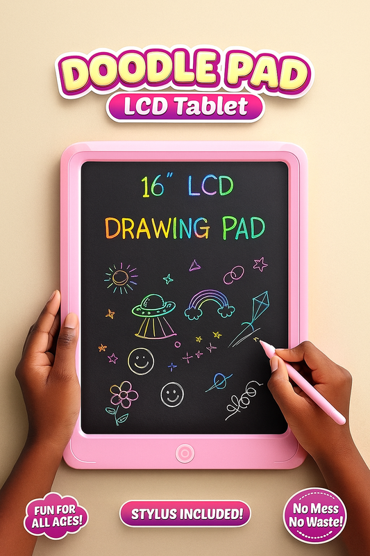Doodle Pad™ 16” LCD Drawing Tablet – With Stylus