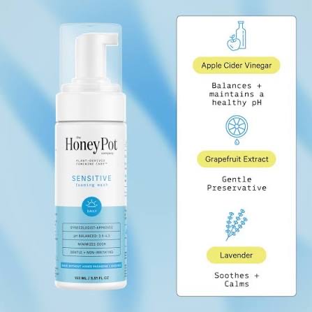 The Honey Pot Company – Sensitive Foaming Wash