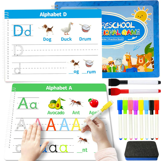 Preschool Handwriting & Activity Workbook