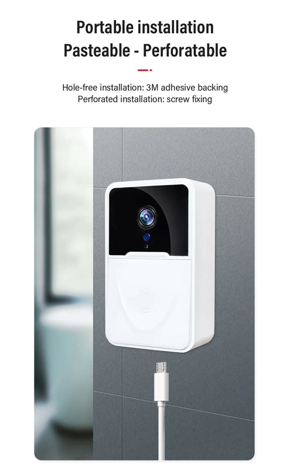 HD Smart Wireless Video Doorbell