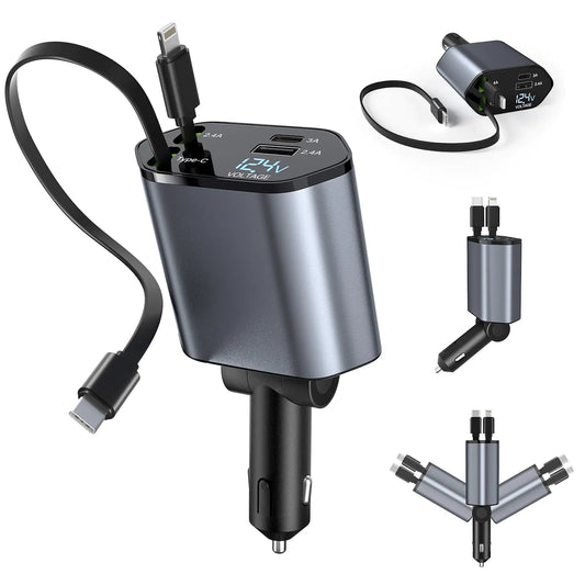 Retractable Multi Car Charger