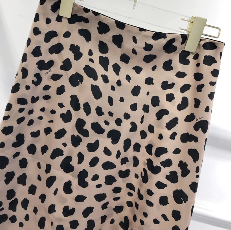 Leopard Print Skirt, Mermaid Skirt, A-Line Skirt