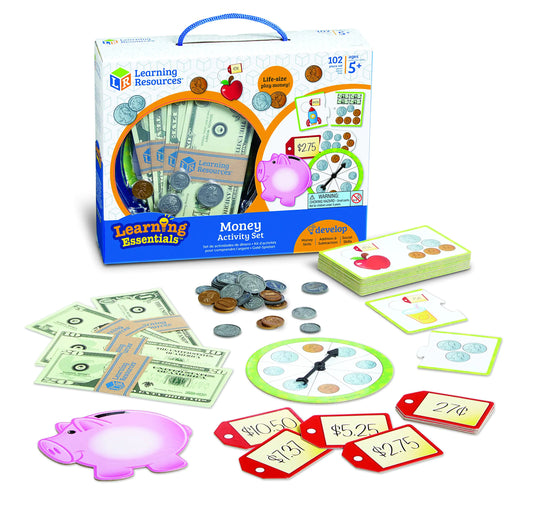 Money Skills Play Kit 102 Pcs