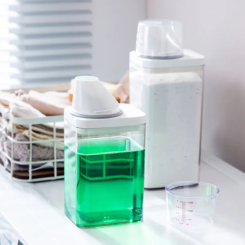 Transparent Detergent Container