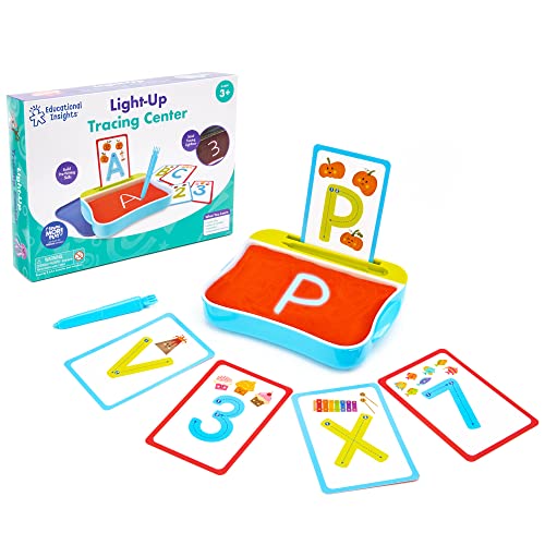 Educational Insights Light-Up Tracing Center Alphabet Activity Set