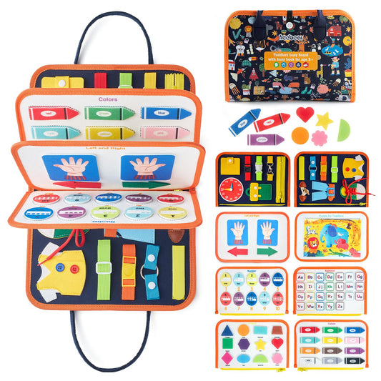 Freebear Busy Board Montessori Learning Toys