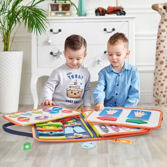 Freebear Busy Board Montessori Learning Toys